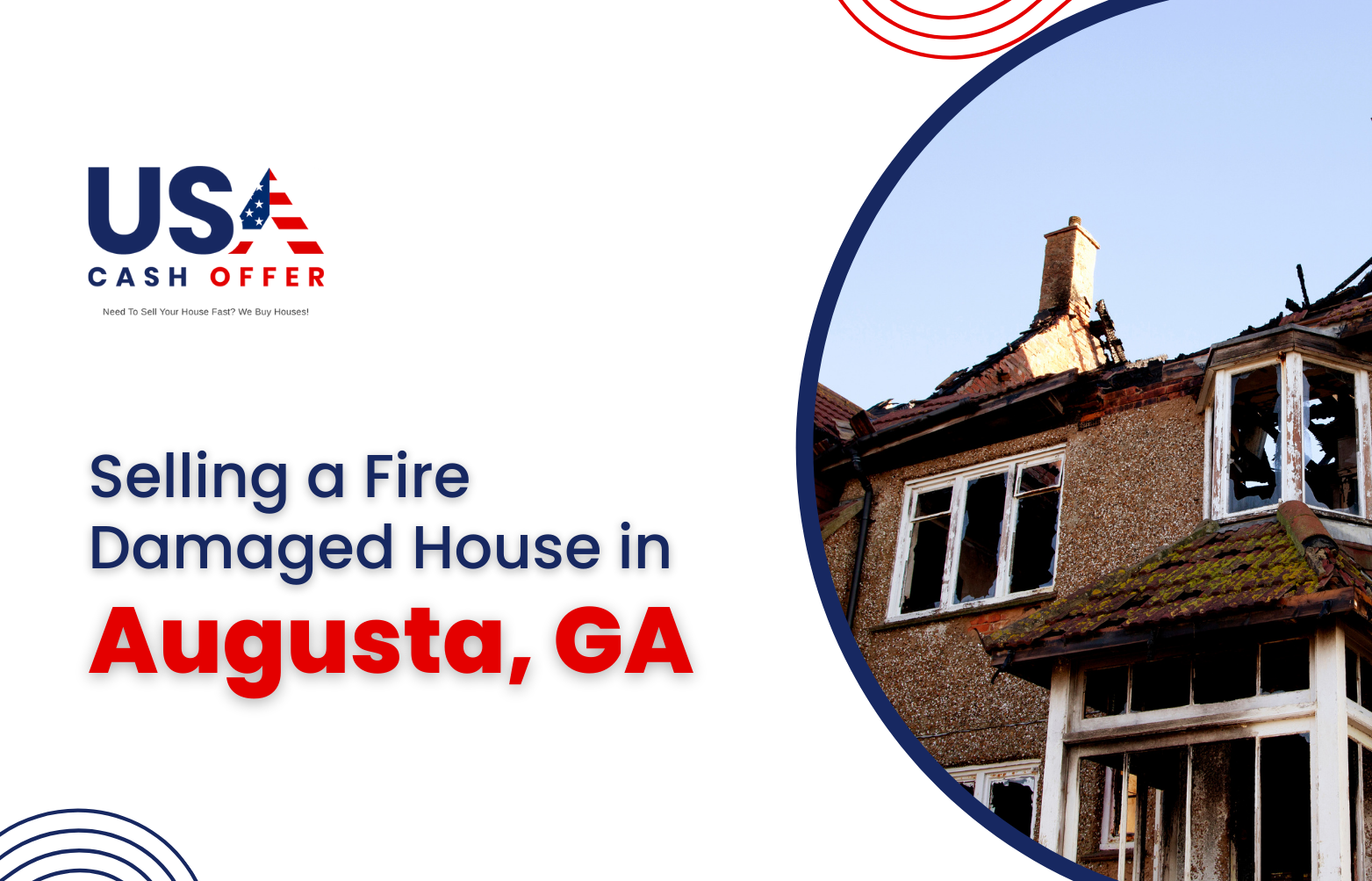 A Guide to Selling a Fire-Damaged House in Augusta, GA